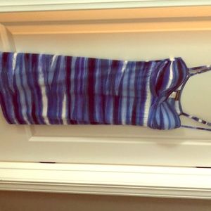 Tommy Bahama Blue and white sundress